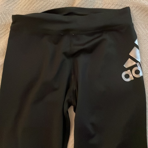 Girls black leggings - Picture 2 of 3